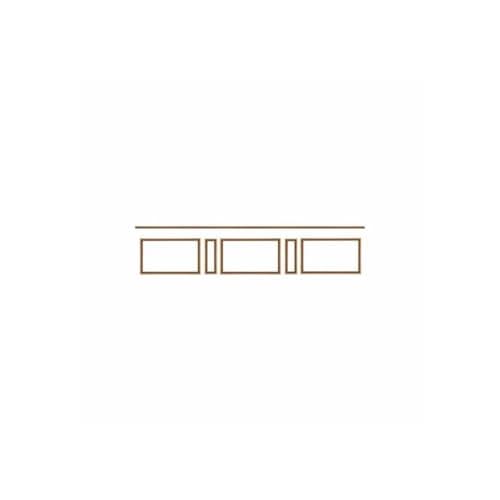 Nordlinger PRO Moulure de Soubassement Bois 4m pour Mur FSC Amoureux de la Décoration Intérieure