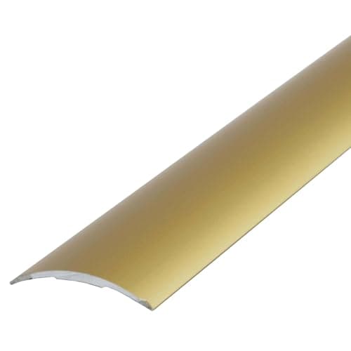 Dalsys Profilé de transition autocollant - Compensateur en aluminium 90cm x 40mm pour carrelage, stratifié et parquet |