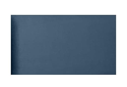 Panneaux muraux 3D Angelo - Pour lit - Noir - Rectangulaire - 80 x 20 cm - Panneaux rembourrés - Coussins muraux — Bleu Foncé