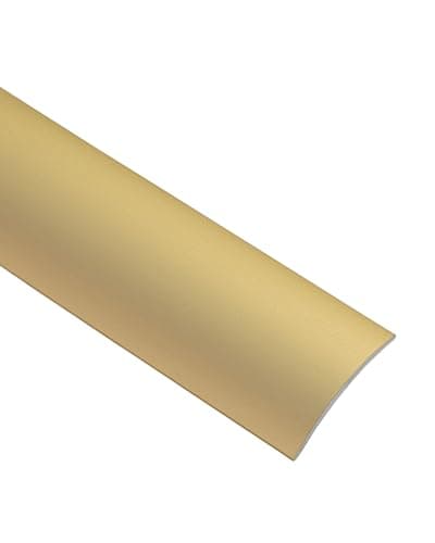 Seuil de porte barre stratifiée Vinyle Gedotec 40x900mm Alu anodisé — Aluminium Laiton Anodisé