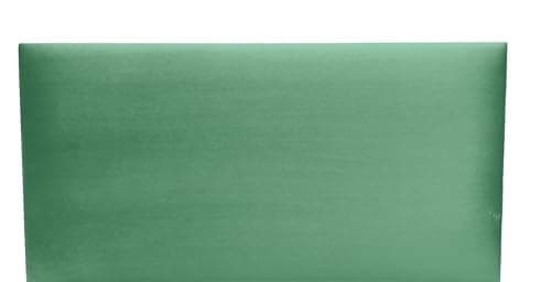 Panneaux muraux 3D Angelo - Pour lit - Noir - Rectangulaire - 80 x 20 cm - Panneaux rembourrés - Coussins muraux — Vert Bouteille