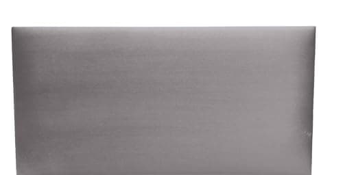 Panneaux muraux 3D Angelo - Pour lit - Noir - Rectangulaire - 80 x 20 cm - Panneaux rembourrés - Coussins muraux — Gris 2