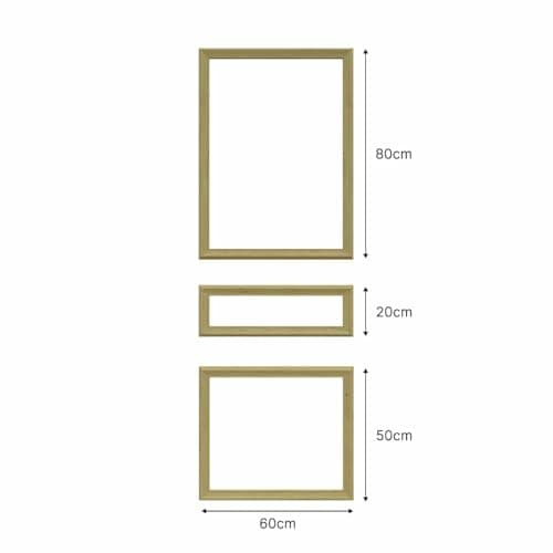 NORDLINGER PRO Pack Moulures Bois Prédécoupées - Pour Portes de 73 et 83 cm - Qualité FSC - Habillage Prestigieux d'Port