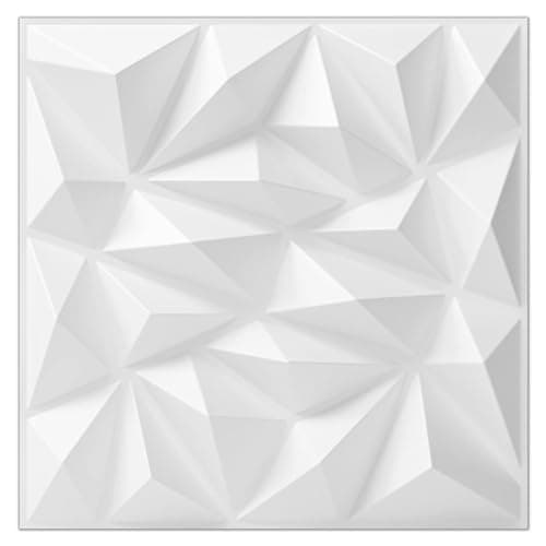 Grace Baltic - Panneaux muraux 3D diamant imperméables résistants à la chaleur (Noir) - 30 x 30 cm - Lot de 30
Grace Bal — Cristal Blanc.
