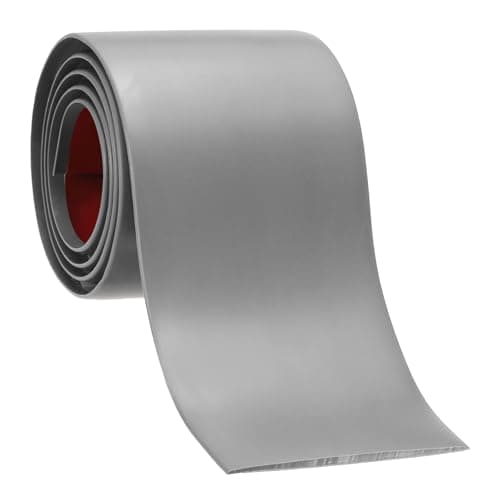 PATIKIL Coupe joints de sol auto-adhésifs 2 po x 3 pi, séparateur de carreaux noirs pour moquette, convient aux portes e — gris