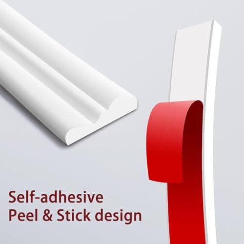 Moulure de décoration murale 3D autocollante Designmoderne pour décoration murale Wohnzimmerset 6,1 x 4,1 cm  
Moulure d