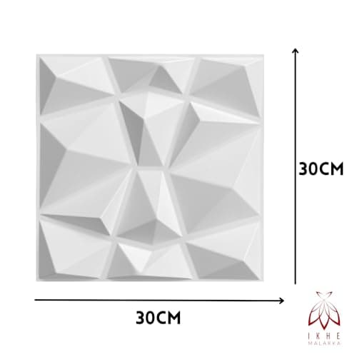 Deco 3D Mur & Plafond Salle de Jeux, Panneaux Mural & Plafond 3D 30cm x 30cm, Revêtement Mural PVC, design Salle de Jeux