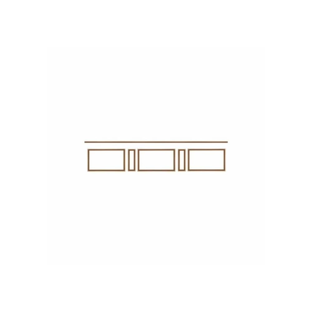 Nordlinger PRO Moulure de Soubassement Bois 4m pour Mur FSC Amoureux de la Décoration Intérieure