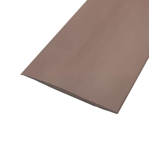 Bande de transition de sol PVC autocollante pour carrelage, bois et stratifié 1 m x 5 cm (érable) - Seuiller en PVC]|[Ba — Marron