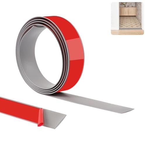 Bandes de transition PVC 200cm auto-adhésives pour sols stratifiés et moquettes