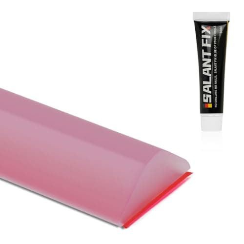 Flintronic Joint Douche, Barrière d'eau Silicone 3M, Noir, pour Sol de Salle de Bain - Barrière Anti-Inondation Adhésif — A Transparent+20g de Colle