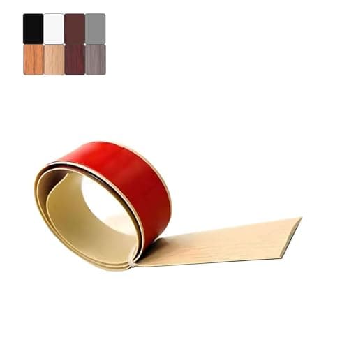 Seuil Autoadhésif GreyWoodGrain 5cm*1m, Pour Porte et Transition de Sol, Bande de Coulage Vinylique 1m x 4cm — Teakcolor