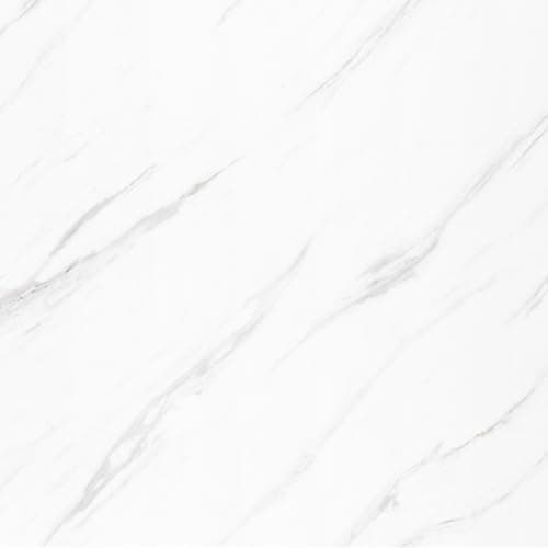 IZODEKOR Revêtement Mural Carrare pour Salon et Cuisine - Effet Marbre, Surface Brillante | Alternative Carrelage Marbre — Ice Berg Grey