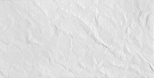DECCART - Panneaux mural decoratif 3D Blanc - Decoration Salon - 100x50 cm - 8 pièce (4 m²) - Boiserie Cadre — Pierre Blanc