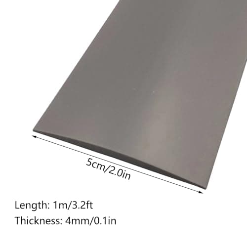 Bande de transition de sol PVC autocollante pour carrelage, bois et stratifié 1 m x 5 cm (érable) - Seuiller en PVC]|[Ba
