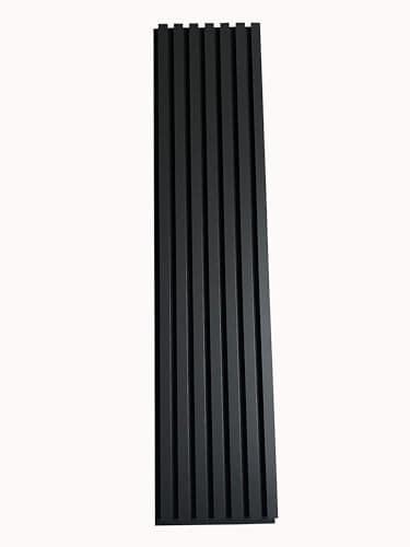 MEBANO Gris Panneaux Acoustiques Arctis Lot de 4 Absorption Sonore Décoration Muraleése — Noir Mat
