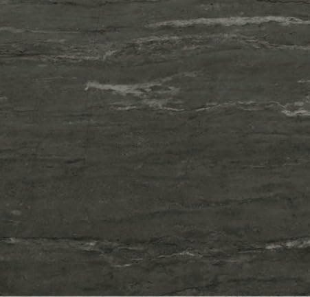 IZODEKOR Revêtement Mural Carrare pour Salon et Cuisine - Effet Marbre, Surface Brillante | Alternative Carrelage Marbre — Kohleschwarz