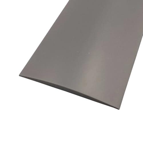 Bande de transition de sol PVC autocollante pour carrelage, bois et stratifié 1 m x 5 cm (érable) - Seuiller en PVC]|[Ba — Gris Foncé