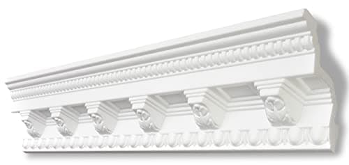DECOSA Moulure G33 Gloria - Blanc - 100 x 100 mm - longueur 2 m - 15 pièces (=30 m)