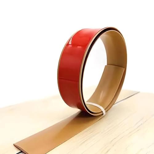 Barre de seuil Adhesive Blanc 5cm*1.0m Couvrir Les Carreaux et Les Espaces Entre Les Stratifiés Vincentine Adoptive — Brown