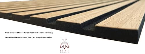 Muelles 3D panneaux bois modernes insonorisation et décoration - Lattes 3D 11000b