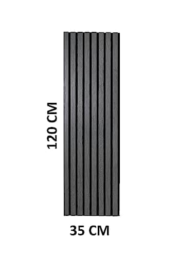 Panneaux muraux MDF Grace acoustiques 3D, décoration intérieure, tatouages muraux, |2 m2, 1.5 cm d'épaisseur