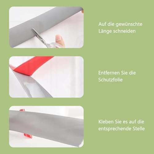 Profilé de Transition Autocollant Gris pour Planchers en Bois et Carrelages dans les Pièces 1,5m x 4cm Revêtements de So