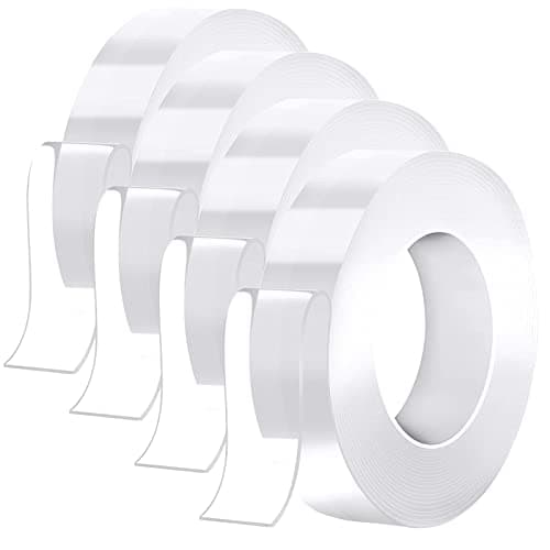 KEYRI Double Face Ruban Adhésif Extra Fort pour Cuisine et Déco (12m)