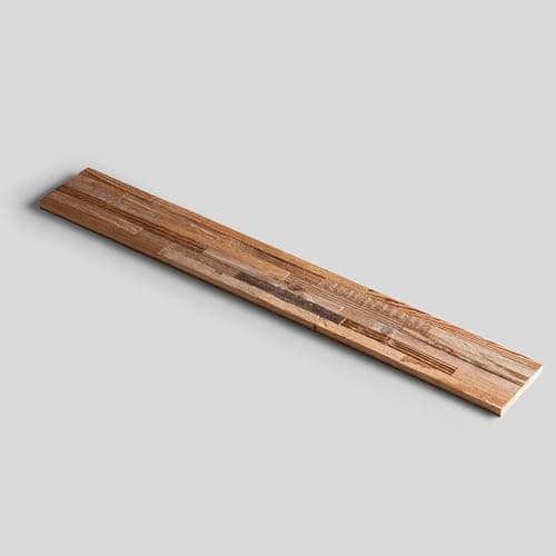 Revêtement mural en bois recyclé naturel vintage pour décoration murale Design Brut (1m2)