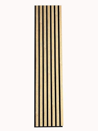 MEBANO Gris Panneaux Acoustiques Arctis Lot de 4 Absorption Sonore Décoration Muraleése — Chêne Naturel Grandson
