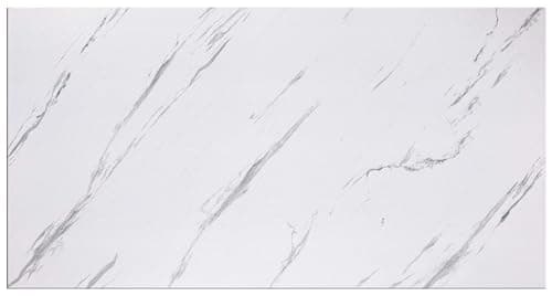 DECCART - Panneaux mural decoratif 3D Blanc - Decoration Salon - 100x50 cm - 8 pièce (4 m²) - Boiserie Cadre — Gris Marbre 7214 Xl