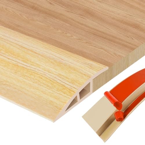 Barre de seuil adhésive multiniveau pour joints de sol et transitions de seuil de moquette et carrelage - pour professio — Bois Naturel