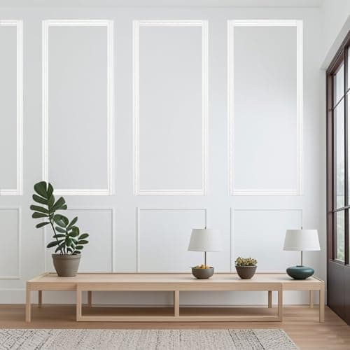 Moulure flexible 3M de 6 m pour décoration murale, bordure d'armoire et cadre photo miroir, 2 cm de hauteur, 3D PVC, aut