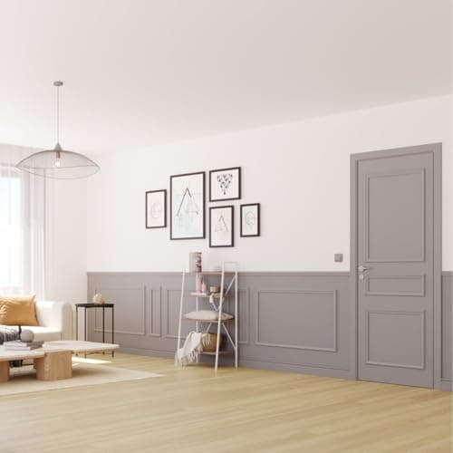 NORDLINGER PRO Pack Moulures Bois Prédécoupées - Pour Portes de 73 et 83 cm - Qualité FSC - Habillage Prestigieux d'Port