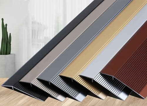 Rampe de seuil en Aluminium pour Fauteuil Roulant et Scooters - Antidérapante et adapté aux Portes de l'entrée - Flûte d