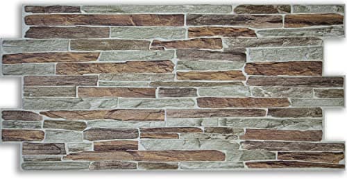 Grace Baltic Lot de 20 panneaux muraux 3D pour décoration murale intérieure, décoratifs et faciles à installer, idéaux p — Gibraltar