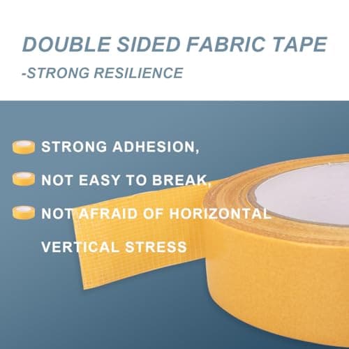 Innfeeltech Double Face Ruban Adhésif 2 Rouleaux 20mm*20M pour Sol et Moquette Chic et Fonctionnel