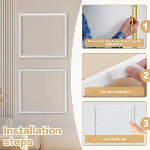 Moulures Murales Prédécoupées 4 Sets | Intérieur | Décorateurs et Amateurs d'Art | Murs et Cadres de Porte | Design Uniq