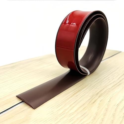JXNVHJ Profilé De Transition Autocollante en Vinyle – Transition De Seuil Pour Moquette, Idéal Pour Maison et Bureaux (C