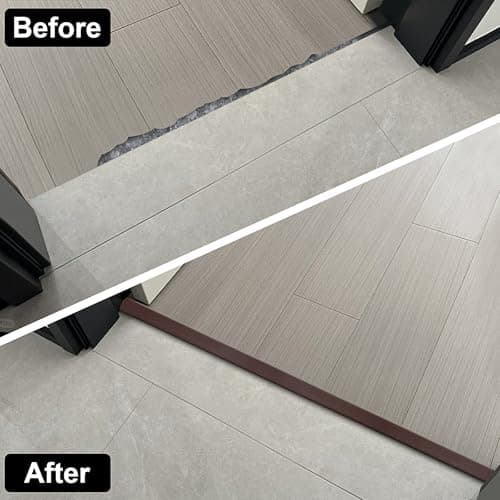 Bande de Transition Autocollante Gris Foncé + Largeur 200cm * Hauteur 4cm + Utilisateurs Professionnels + Entrées de Mag