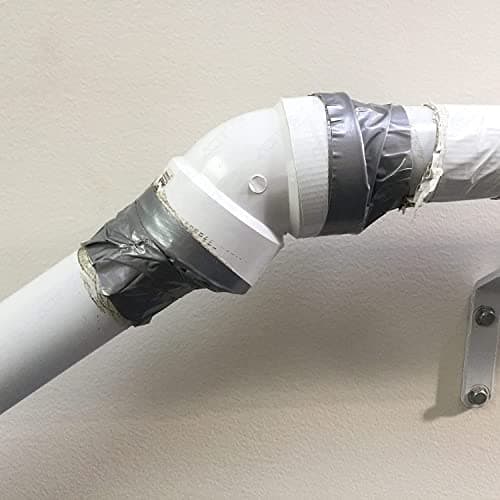 Ruban toilé américain ACIT 50 mm x 25 mètres blanc, réparations et bricolage imperméable, isolant pour tous types de rép