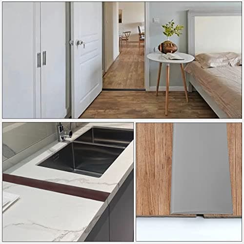 Seuil de porte adhesif PVC pour planchers stratifié (3m×5cm, noir) bestselling meilleures ventes