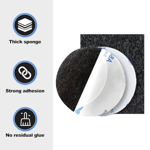 Adhesif Double Face Puissant 30 Pièces Carré+Ronde+Rectangulaire Imperméable Noir
Adhesif Double Face Extra Fort 30 Pièc