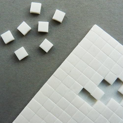 RANYAKEPoints Adhésifs Carrés 6000 Pièces pour Bricolages et Décorations de Fêtes  
RANYAKEPastilles Adhésives Double Fa