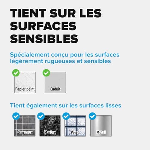Ruban double-face Tesa 77742 spécial Papier Peint pour professionnels - 1,5m x 19mm - Collage professionnel - Découvrez