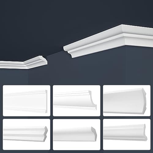 <think>

</think>

Moulures de plafond en polystyrène XPS Marbet - légères & robustes - design moderne - 2 mètres E-40-8