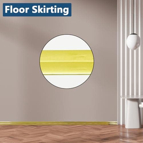 ZOWZOW Moulure Murale Autocollante - Flexibilité et Protection d'Angle pour Mur, Plafond et Meubles | 2 cm × 6 m | Bordu
