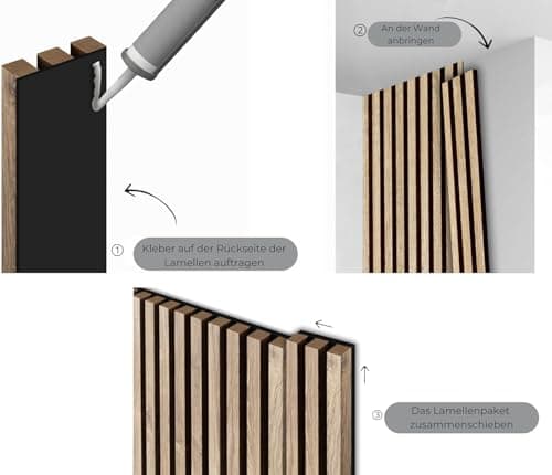MEBANO Gris Panneaux Acoustiques Arctis Lot de 4 Absorption Sonore Décoration Muraleése