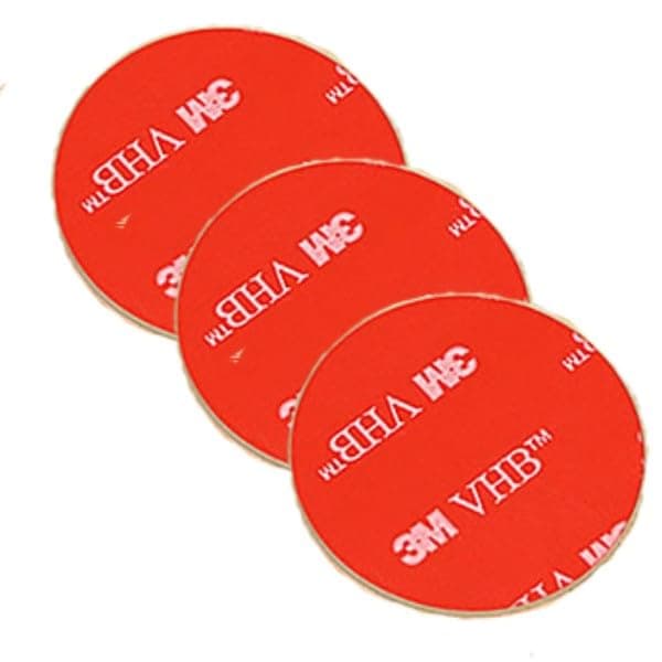 3M Scotch-double face extra fort - Fixations sans clou ni vis, Diamètre ⌀25mm, Résistant et facile à utiliser - Lot de 1