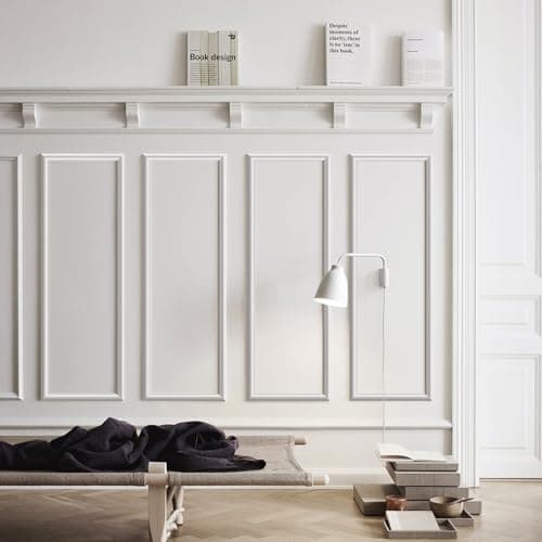 EFUTURETIME 3 Mètres Moulure Flexible Blanc pour Bricolage et Décoration de Miroir et Porte Armoire Modèle YT155